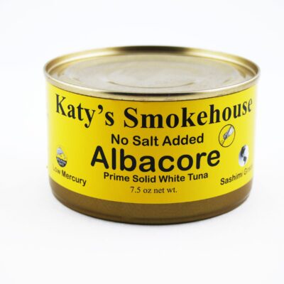 No Salt Added Canned Albacore Tuna - One Extra Large 7.5 oz Can