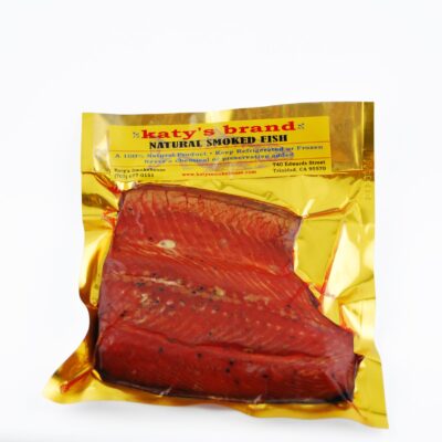 Smoked Wild King Salmon 1lb pkg